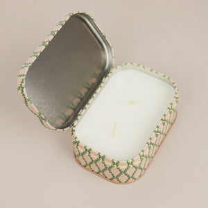 Cherie Printed Tin Candle