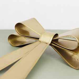 Metallic Bow Wreath