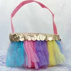 Rainbow Tutu Basket