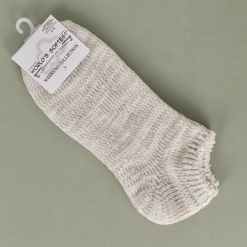 Restful Weekend Socks - Mushroom