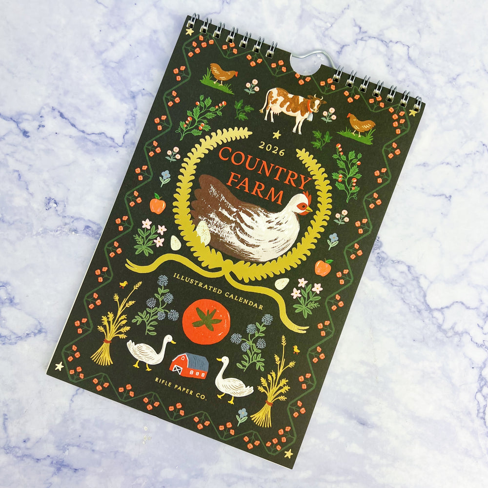 2026 Country Farm Kitchen Calendar