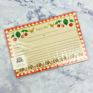 Cherry Farm Recipe Cards