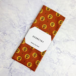 Floral Orange Days Recycled Tea Towel