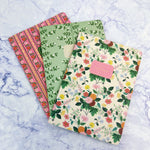 Dahlia Notebook with Ruled Pages