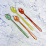 Stainless Steel Colorful Cocktail Spoon