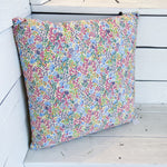 Floral Quilted Pillow
