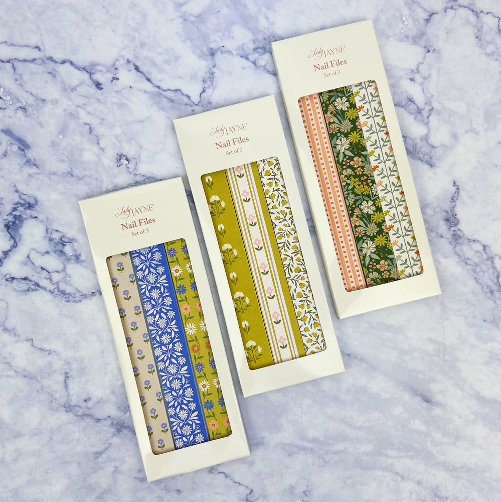 Floral Nail Files