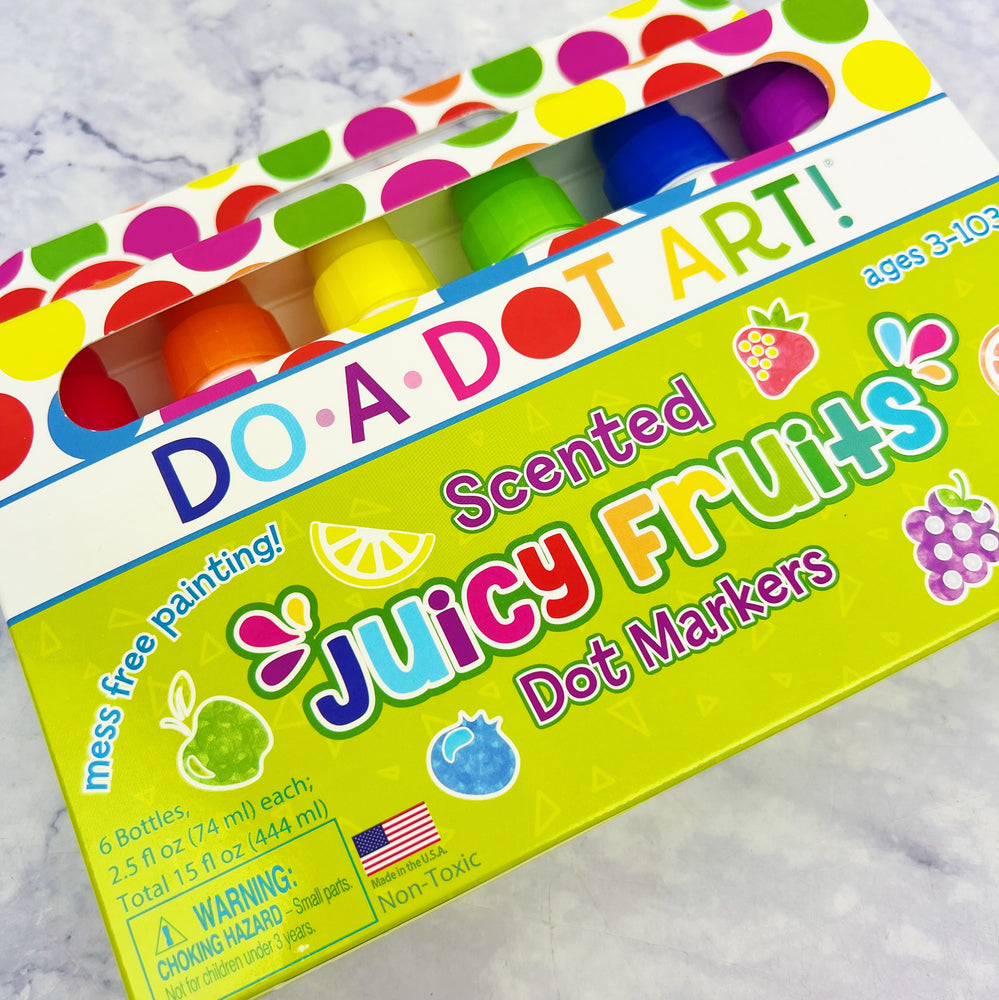 Do A Dot 6 Pack Scented Juicy Fruits Markers