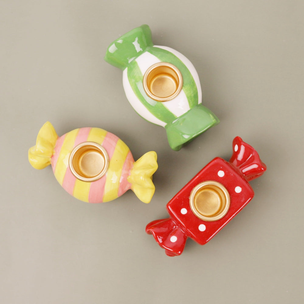 Ceramic Candy Taper Holder