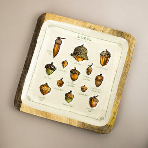 Autumnal Wooden Tray