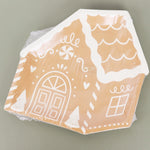 Gingerbread House Paper Plate Set