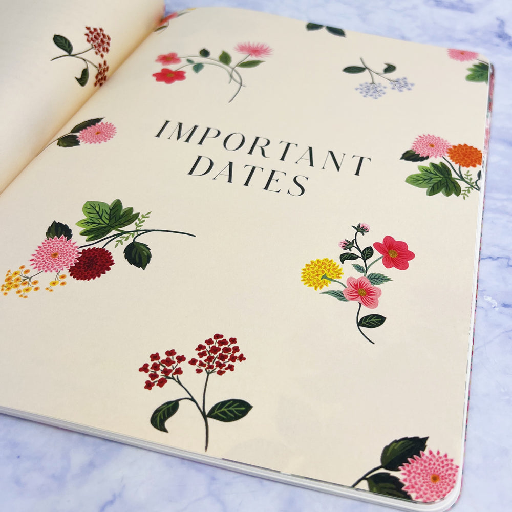 2026 Dahlia Monthly Planner