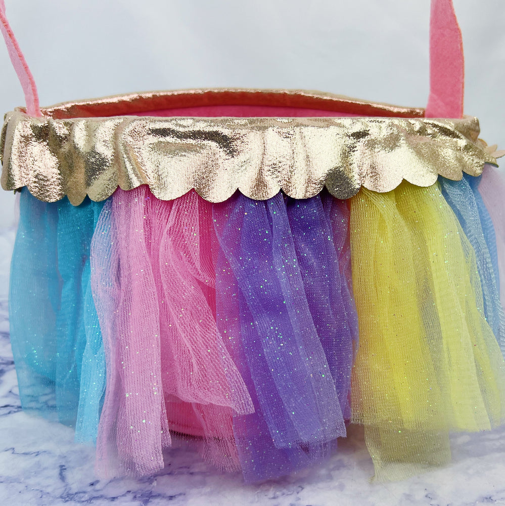 Rainbow Tutu Basket