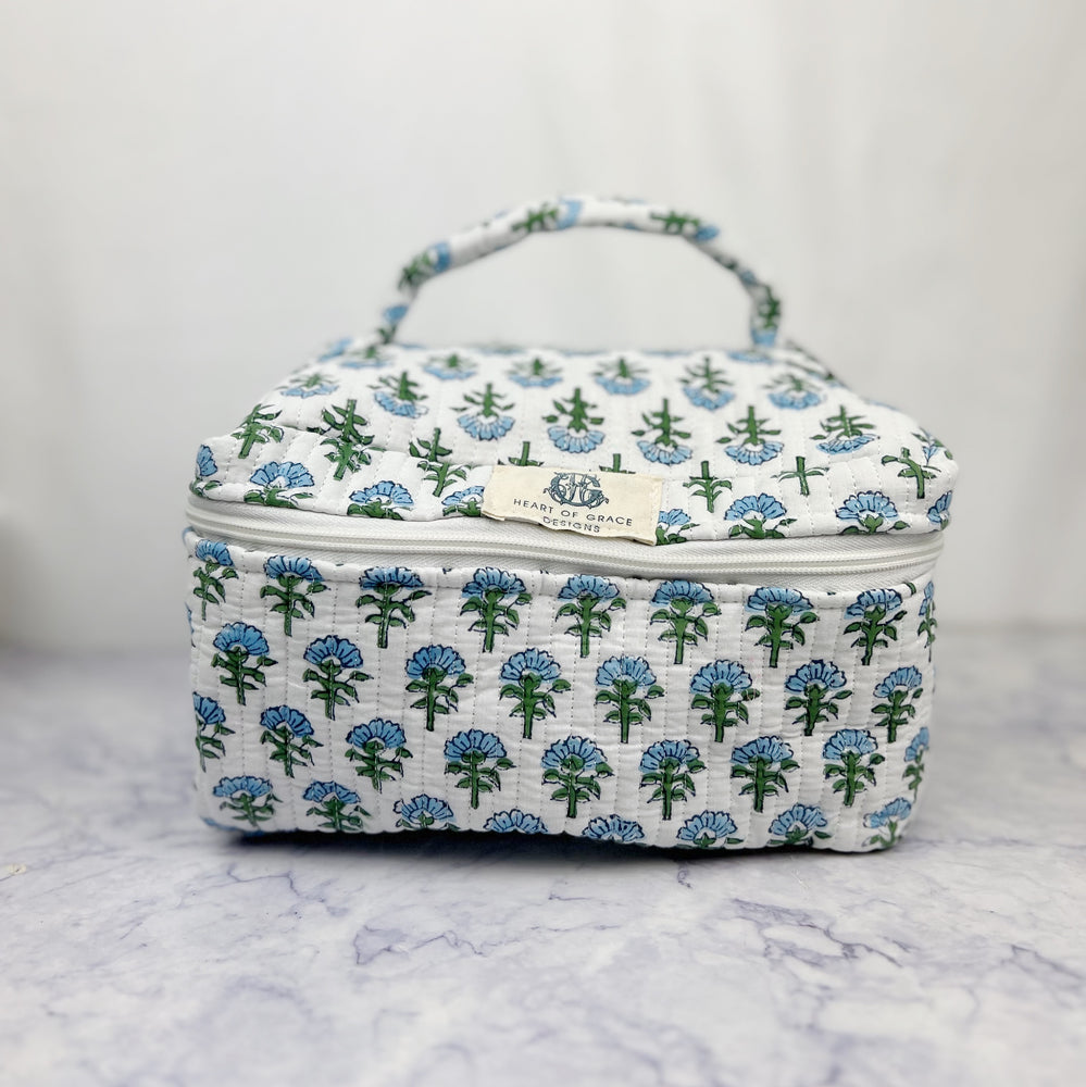 Carolina Quilted Cosmetic Bags