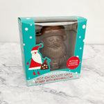 Hot Chocolate Santa Bombe with Marshmallows