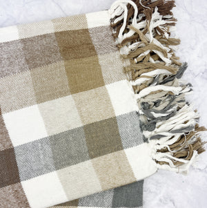 
                
                    Load image into Gallery viewer, Flannel Brushed Cotton Throw
                
            