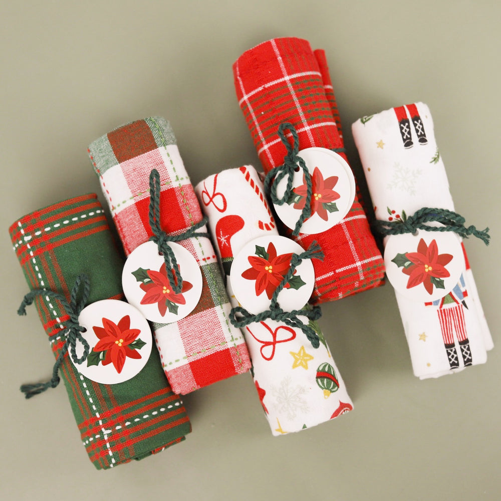 Deck The Halls Dishtowel