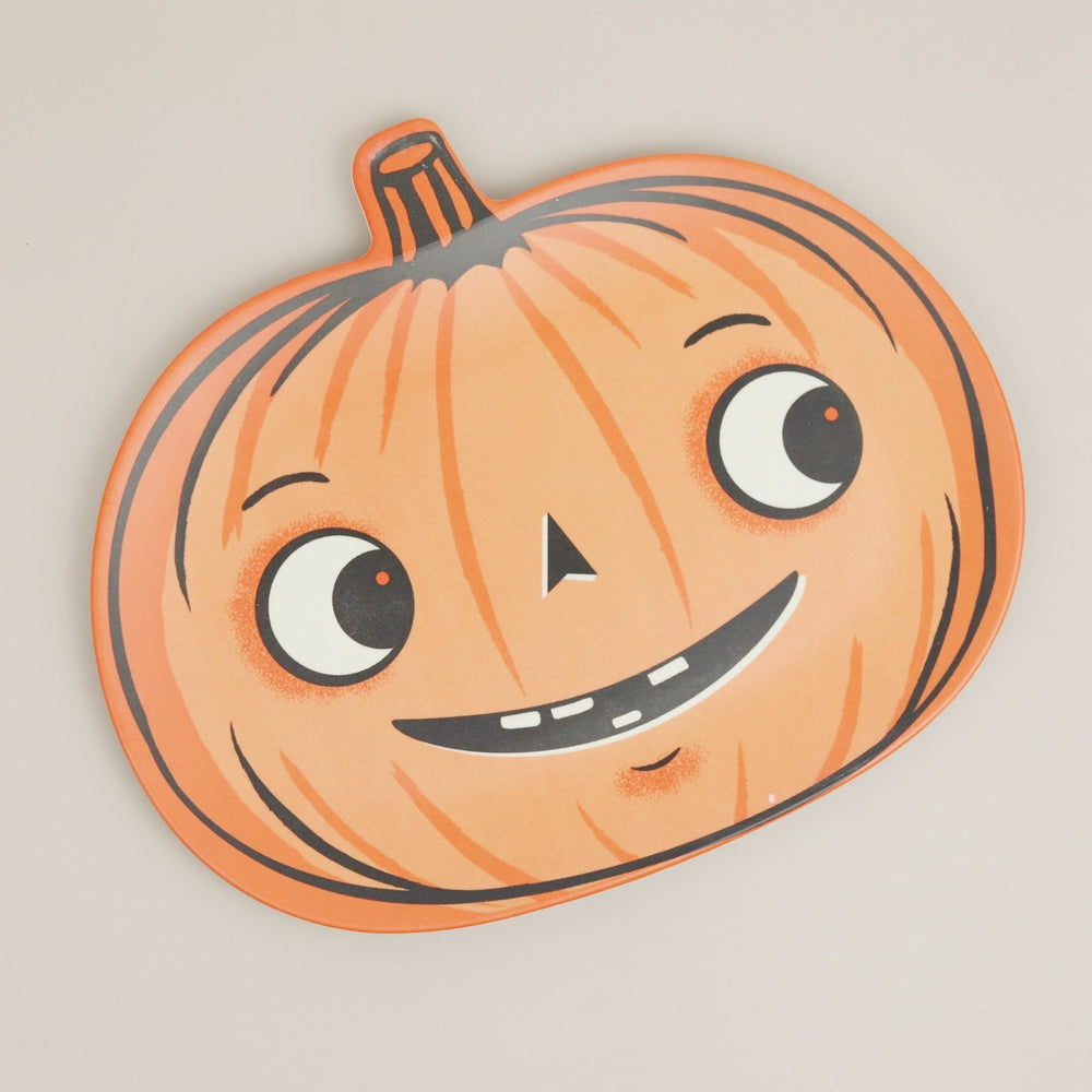 Vintage Pumpkin Bamboo Plates