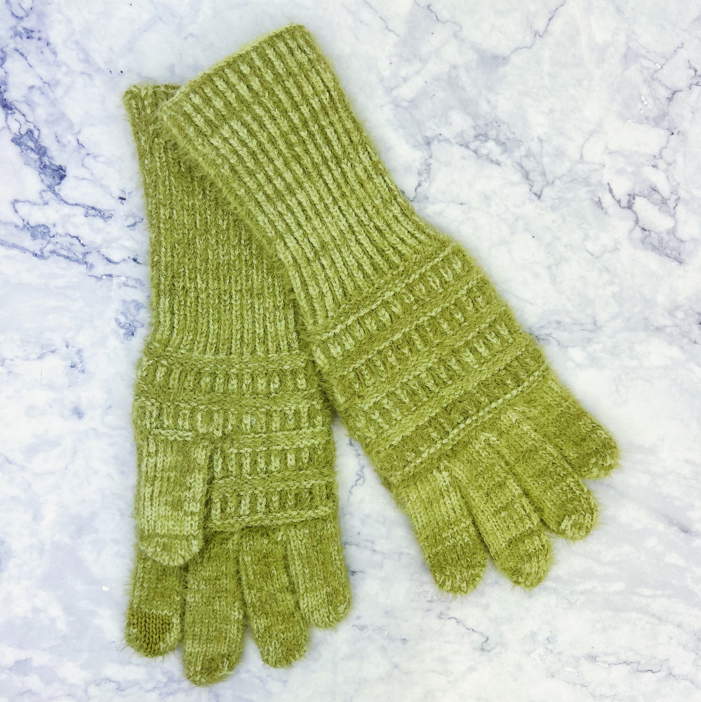 Fuzzy Touchscreen Gloves