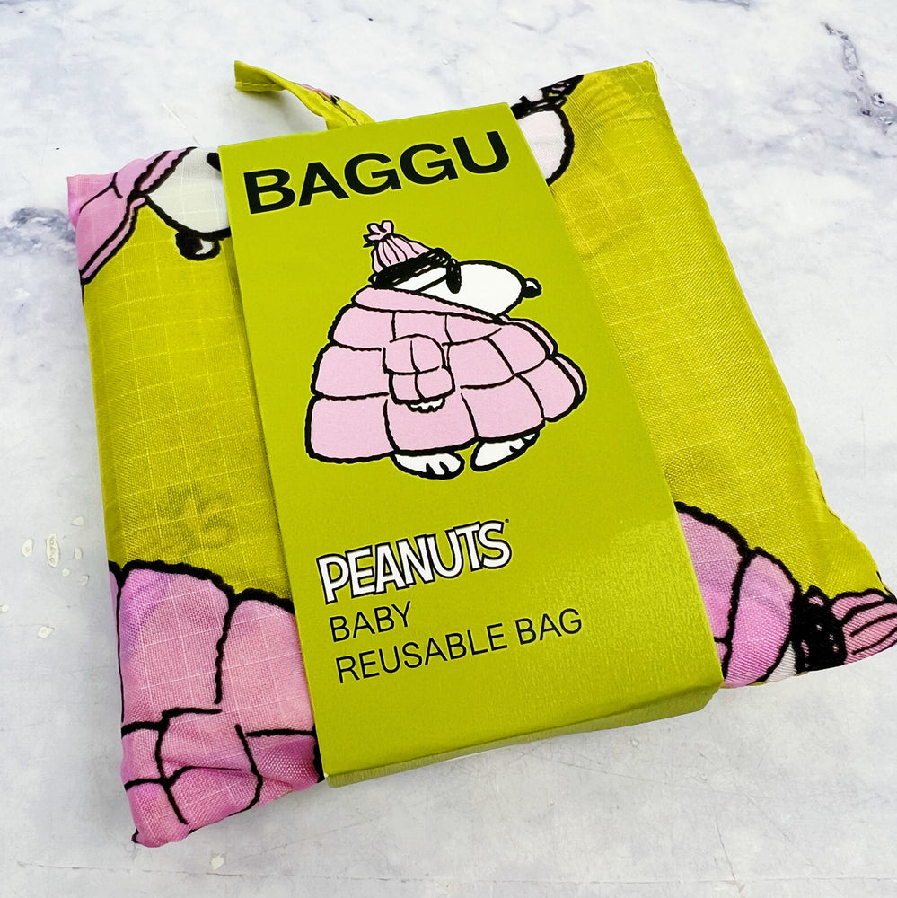 Peanuts Baggu Reusable Bags