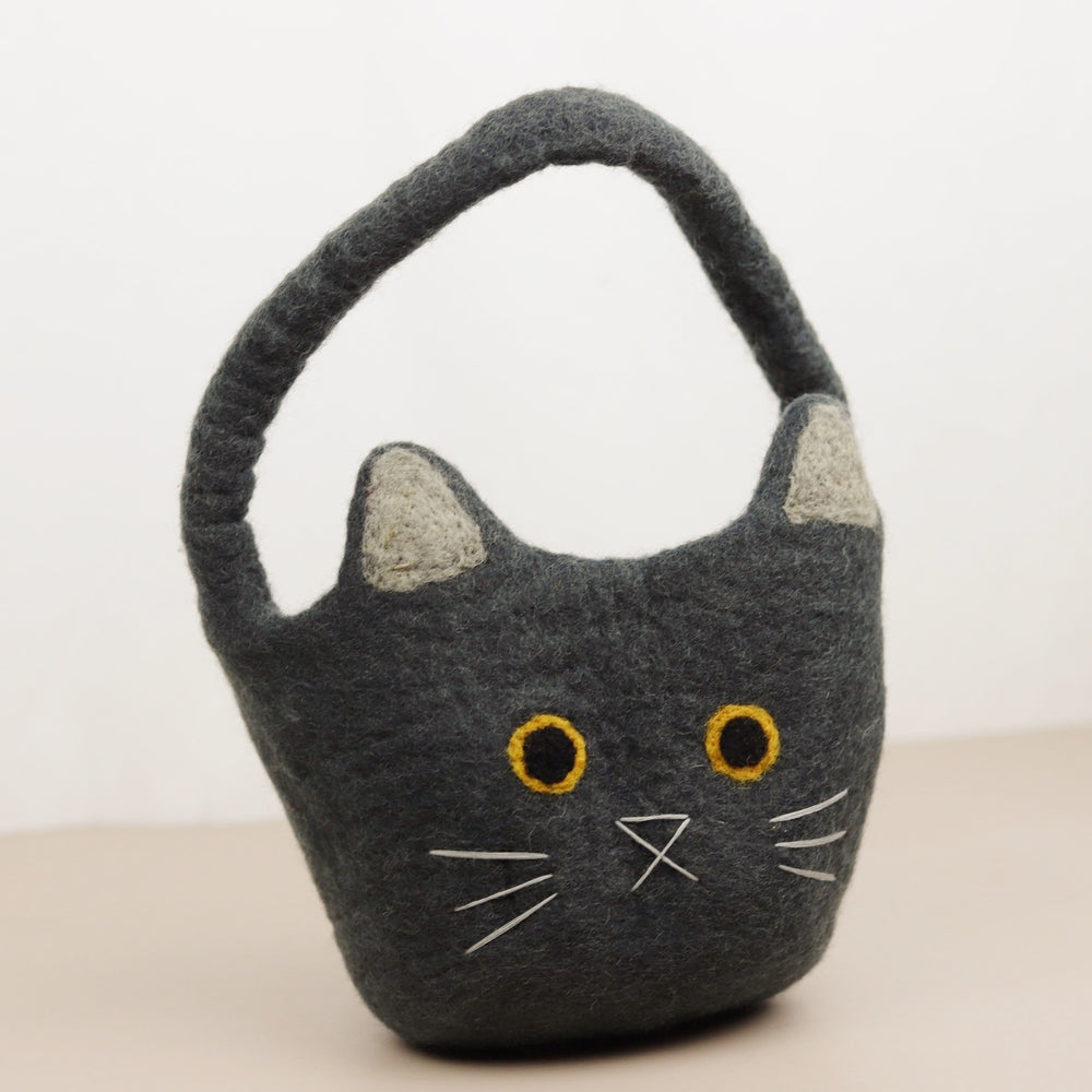 Felt Cat Basket