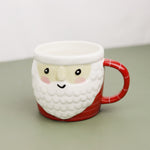 Striped Santa Mug