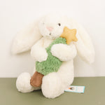 Bashful Bunny with Christmas Tree