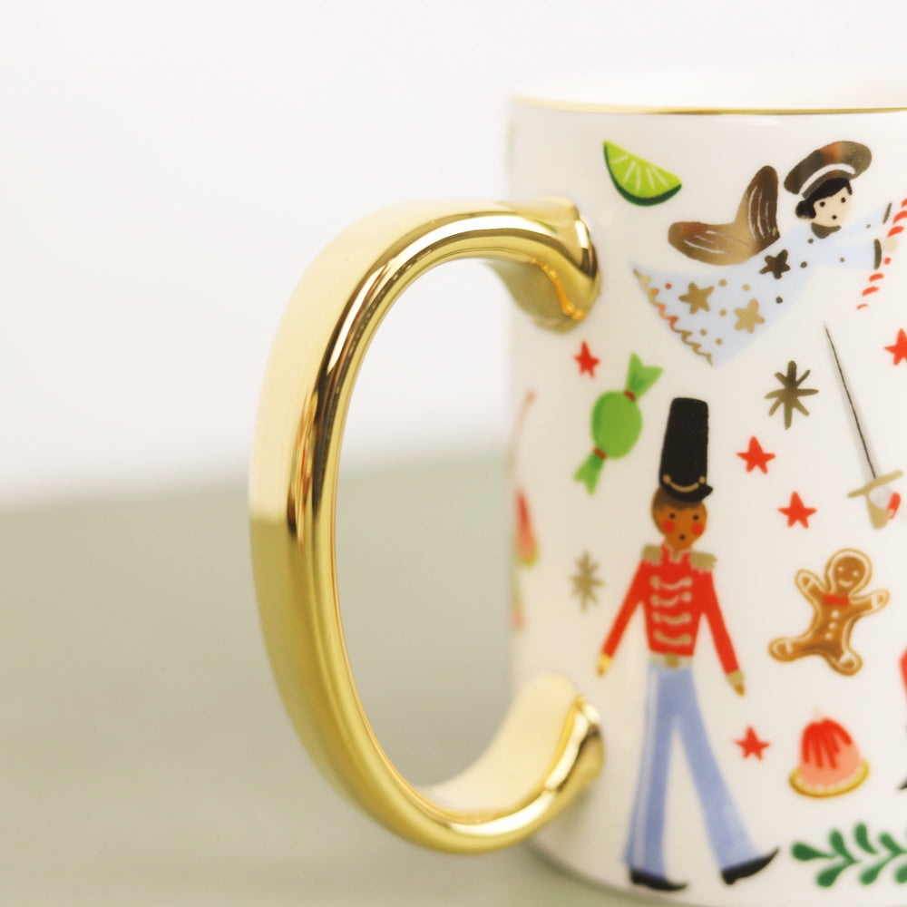 Nutcracker Ballet Porcelain Mug