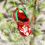 Festive Clog Ornament