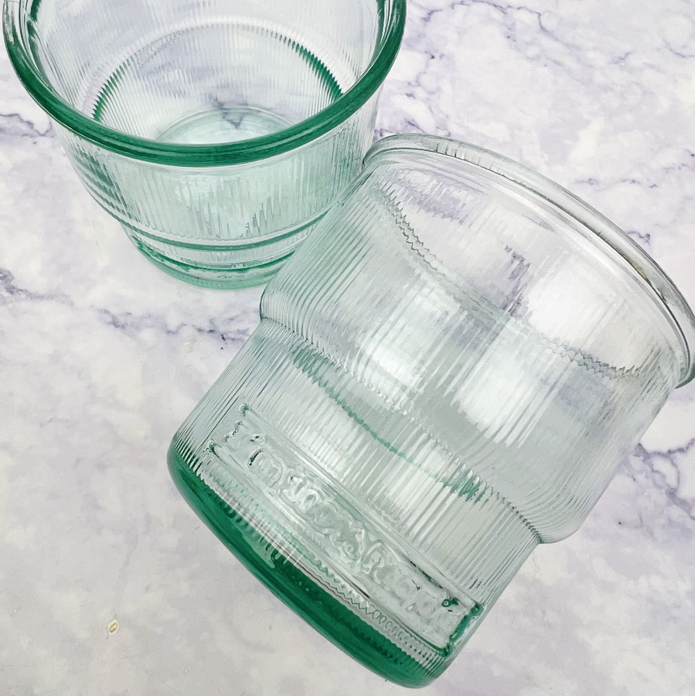 Fluted Stackable Drinking Glass