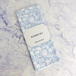Whispering Spring Petals Recycled Tea Towel