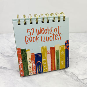 52 Weeks of Book Quotes
