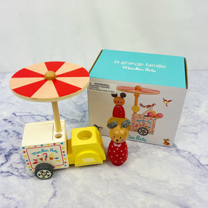 Wooden Ice Cream Tricycle