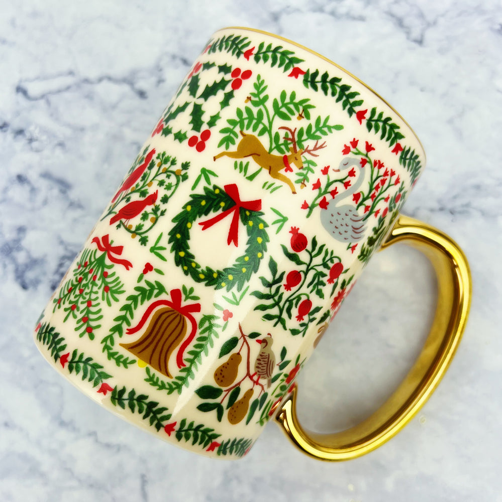 Christmastide Porcelain Mug