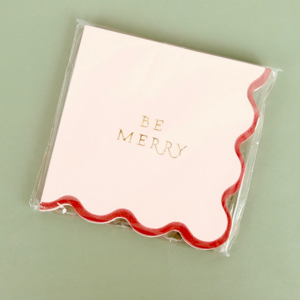 Be Merry Napkin Set