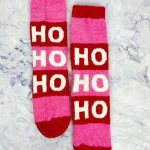 Super Fuzzy Holiday Socks