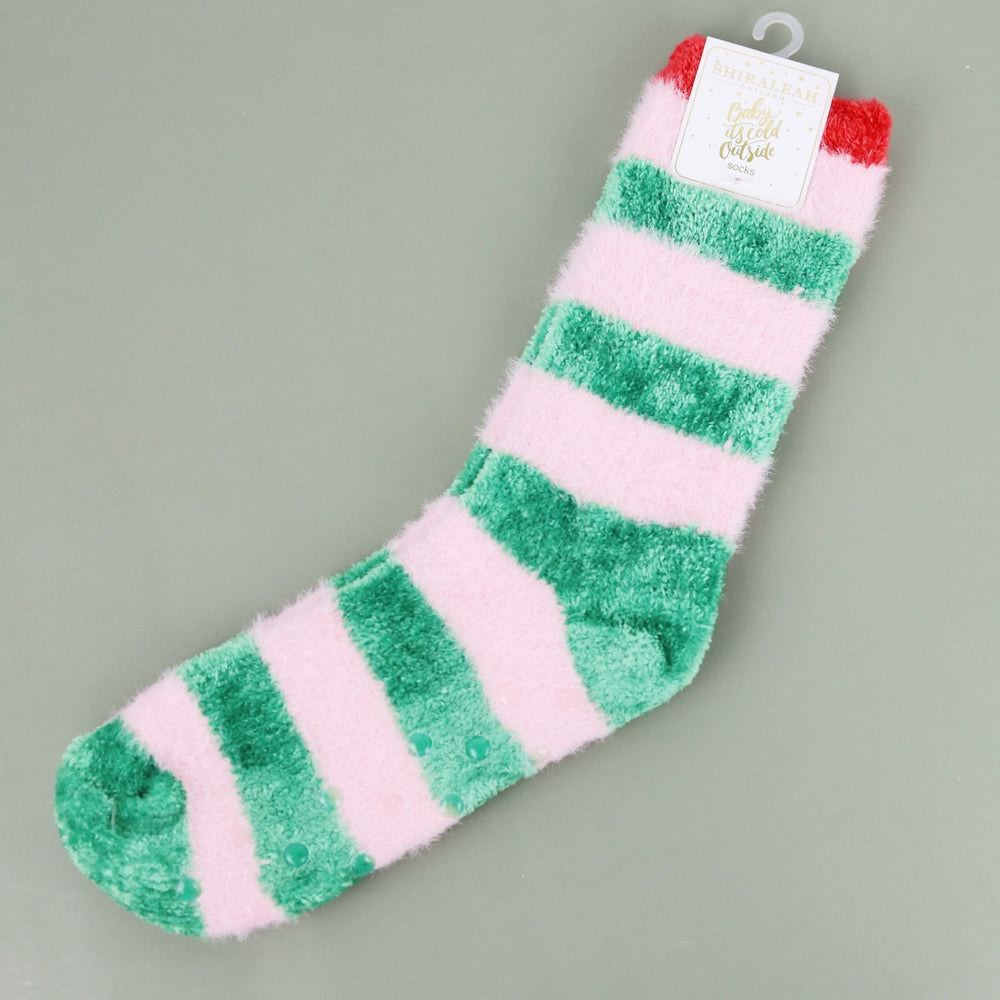 Striped Holiday Socks