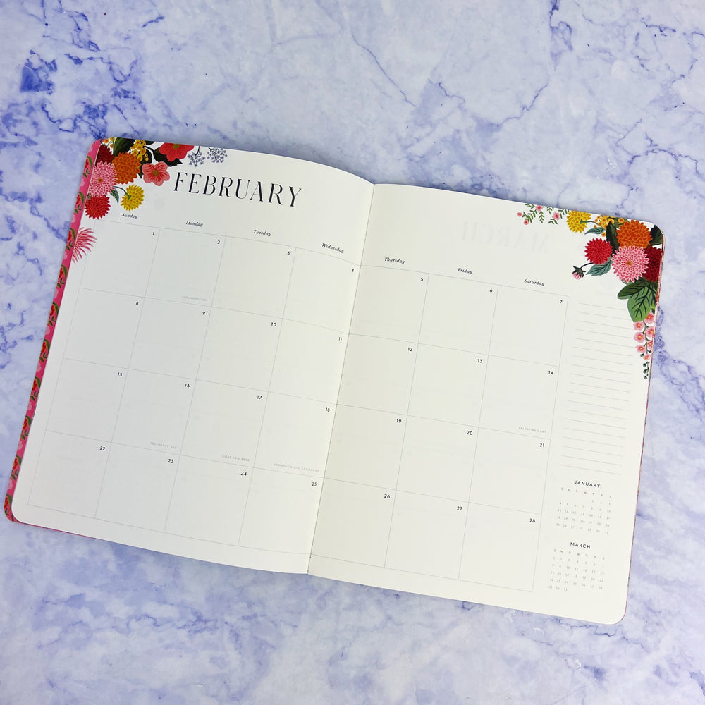 2026 Dahlia Monthly Planner