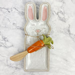 Bunny Plate with Spreader