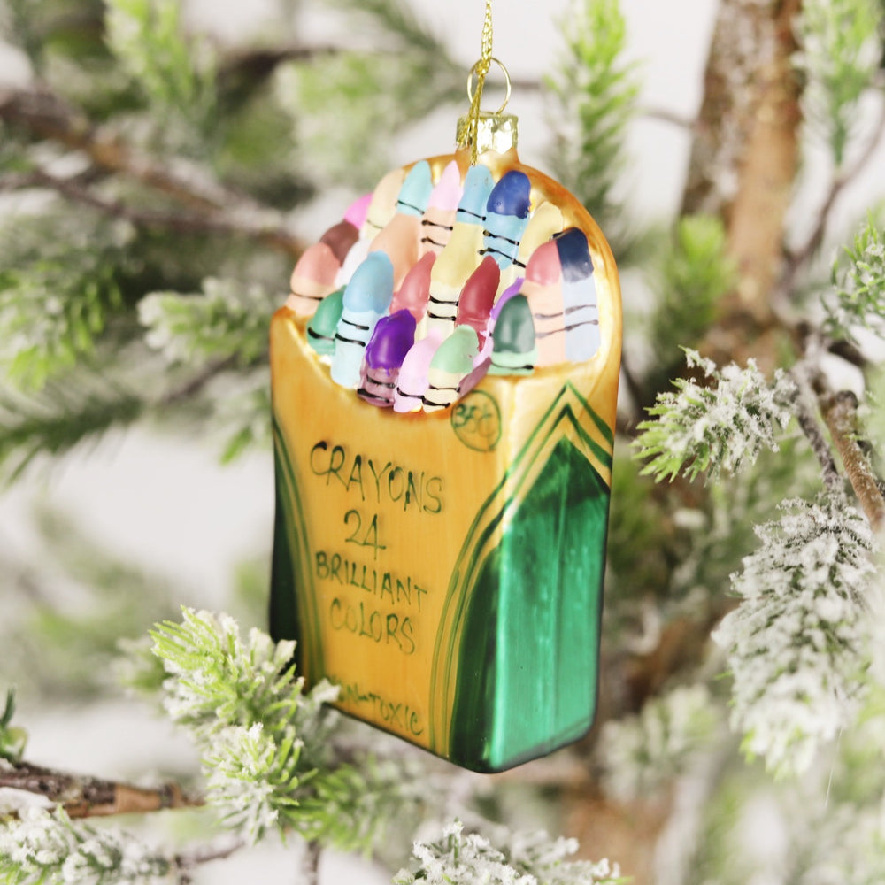 Crayon Box Ornament