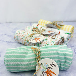 Hop Into Spring Tea Towels