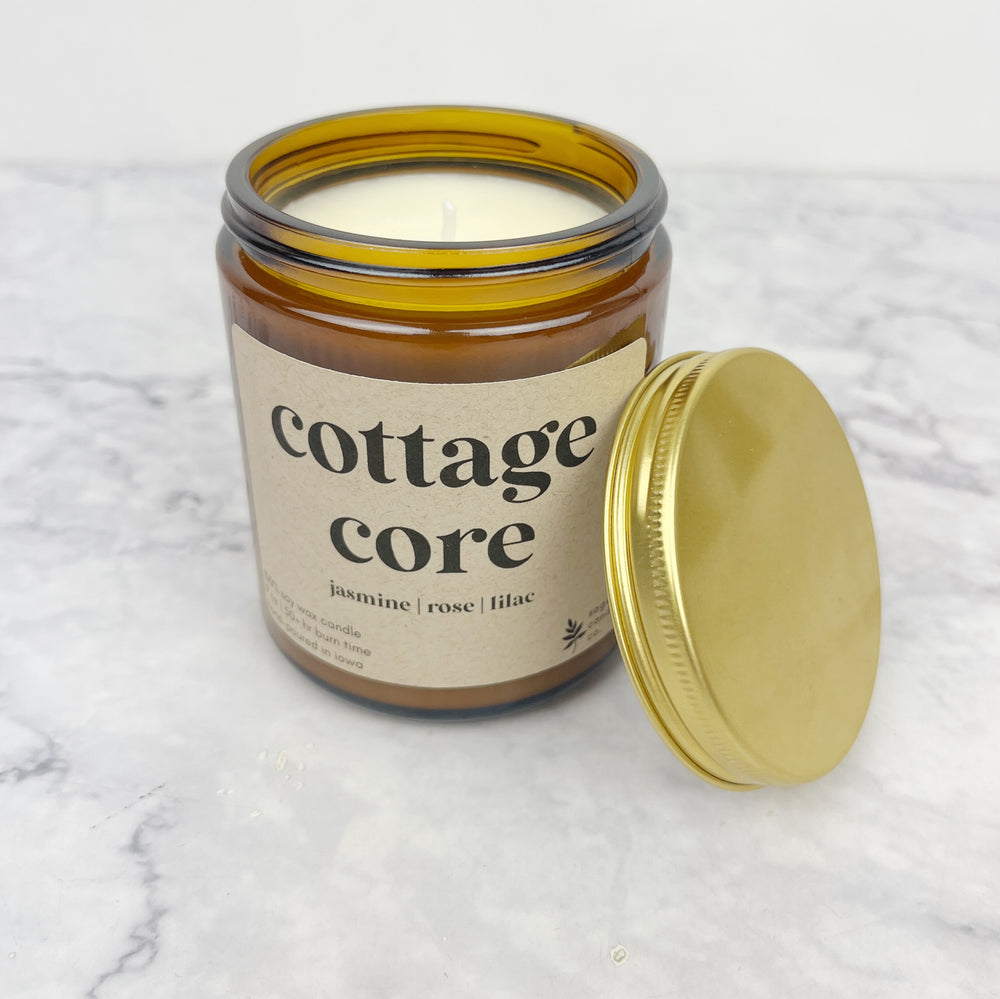 Cottage Core Candle