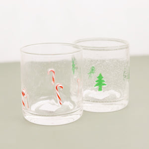 Sparkling Holiday Icon Glasses