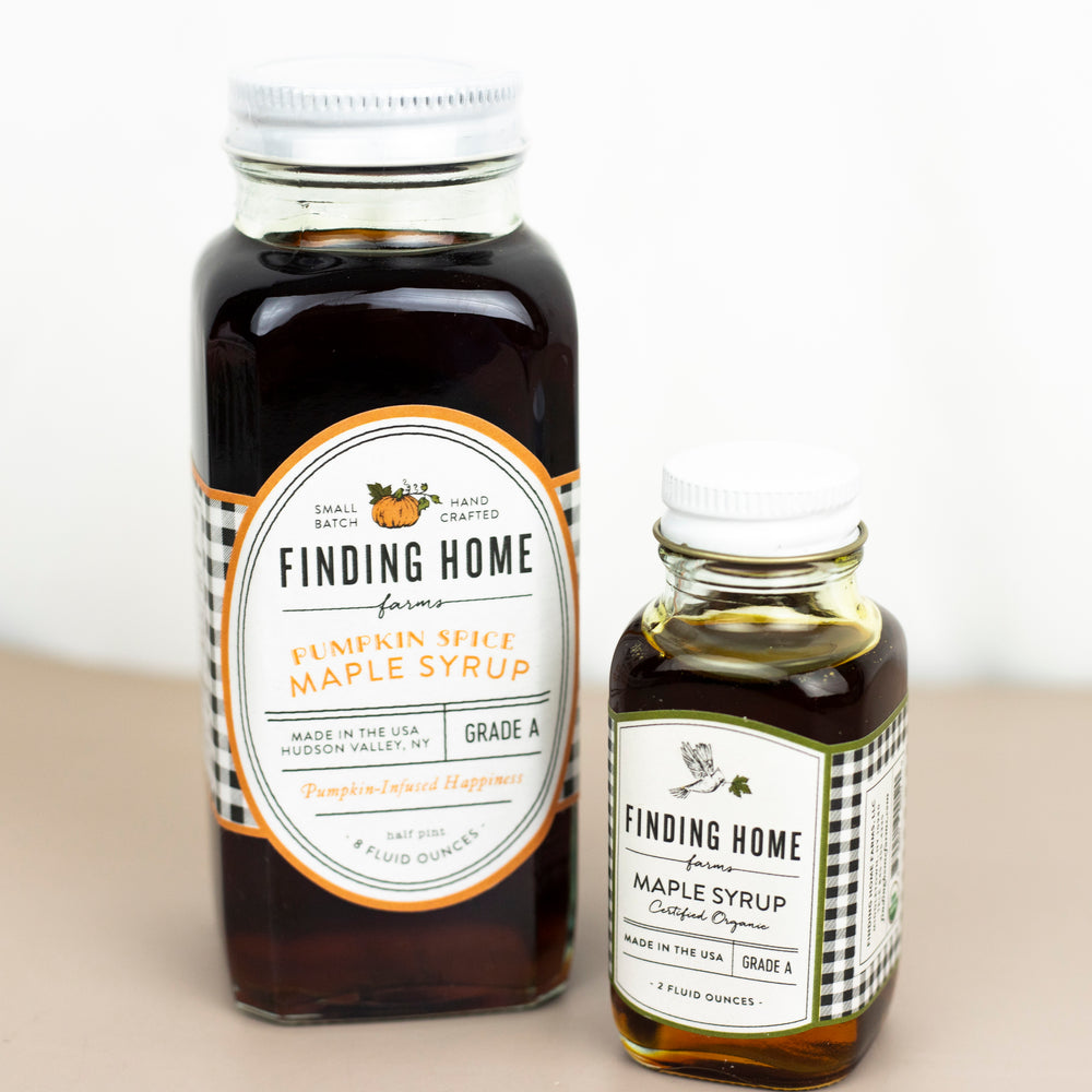 Pumpkin Spice Infused Maple Syrup