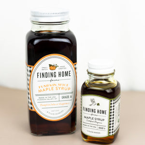 Pumpkin Spice Infused Maple Syrup