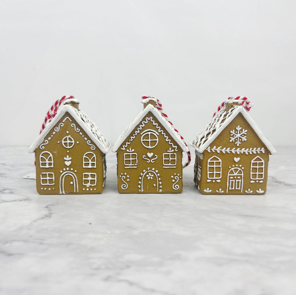 
                
                    Load image into Gallery viewer, Gingerbread House Ornament
                
            