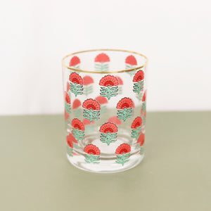 Gold Rimmed Glass Cups