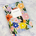 Gouache Floral Hardback Notebook