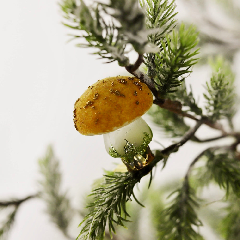 Holiday Clip On Mushroom Ornaments