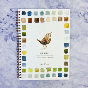 Birds Watercolor Workbook